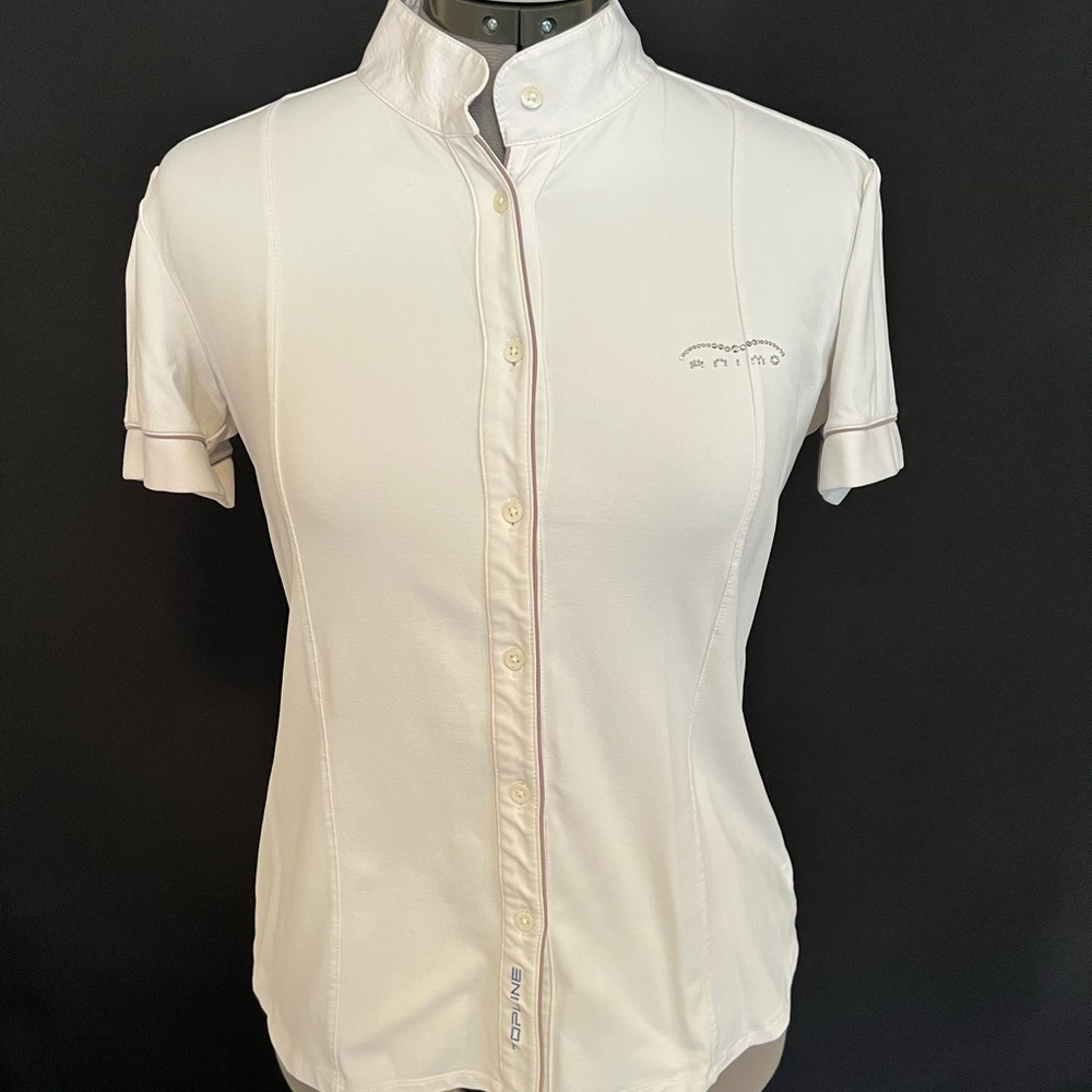 Animo Short Sleeved Equestrian Show Shirt